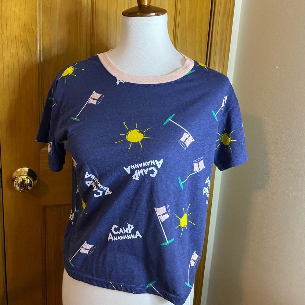 NICKELODEON CAMP ANAWANNA CROP TOP